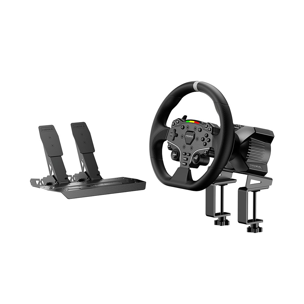 MOZA R3 Racing Wheel and Pedals - for PC ONLY