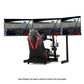 Next Level Racing - Elite Freestanding Triple Monitor Stand - Black Edition